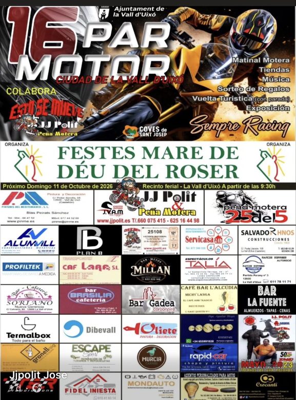 16 Par motor