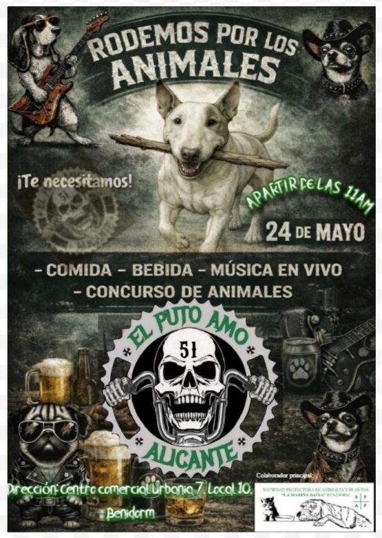 Rodemos por los animales
