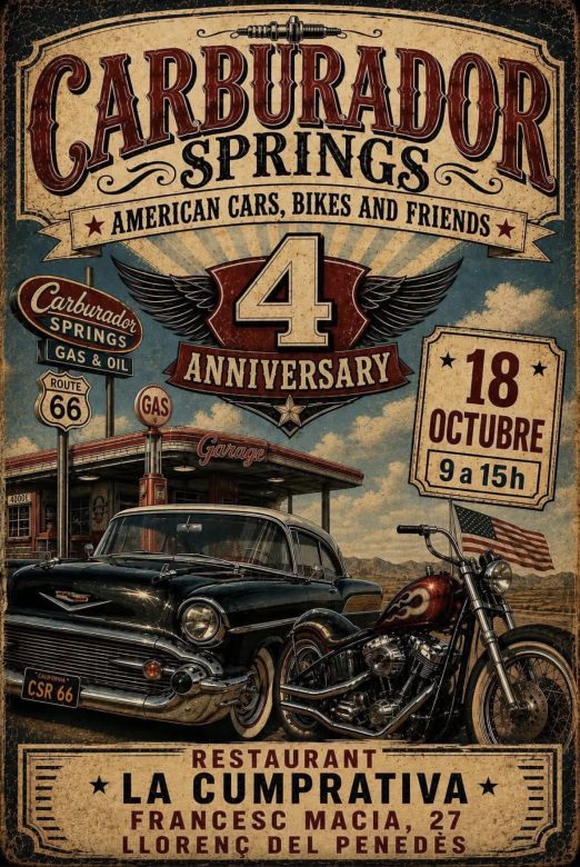 4º Aniversario de Carburador Springs