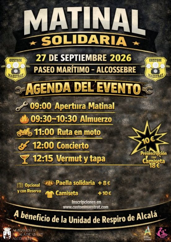 MATINAL SOLIDARIA CUSTOM MAESTRAT